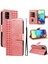 Galaxy A71 4g Için Kılıf Darbeye Dayanıklı Koruma Şık Tasarım Deri Telefon Kılıfı Kart Yuvaları ve Bilek Kayışı ile (Yurt Dışından) 1