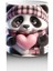 Hediye Kutuları Arasında Şapkalı Sevimli Panda – Baskılı Kahve Kupası 3