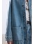 Mavi Cep Detaylı Denim Ceket 4