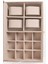 Aynalı Kadife Takı Kutusu, Organizer, 25X16X7 Cm, Kahverengi 3