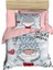 Dijital Baskılı 3D Pamuklu Yenidoğan Bebek Nevresim Takımı Cute Gnome Pink 3