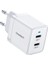 Çift Tip-C PD40W Duvar Şarj Cihazı (Q5006) 1