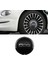 Fiat 500 Tekerlekler Için 133MM Jant Kapağı Merkezi Hub Kapakları 68078419AC 68078421AC Toz Kapağı 51884863 Siyah (Yurt Dışından) 3