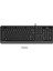 FK10 USB Kablolu Multimedia Klavye Siyah 2
