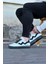 J160 Bağcıklı Ortopedik Taban Erkek Sneaker Günlük Ayakkabı St Beyaz/siyah 3
