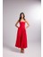 Bridged Elbise Kırmızı 4
