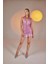 Starry Elbise Pembe 3