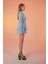 Pinky Elbise Mavi 4