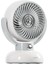 EFN12 Krem 1200mAh 3 Hız Kademe Led Işıklı Retro Masaüstü Usb Fan 2