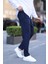Erkek Dar Kesim Duble Paça Esnek Jogger Pantolon 2