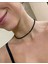 Siyah Kristal Boncuk Choker Kolye 1