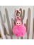 Yeni Crybaby × Uçan Kawaii Küçük Polis Zinciri Backpack Kolye Kolye Peluş Ball Dıy Süs Aksesuarları Dekorasyon Anahtarlık Hediyeleri Renk: C (Yurt Dışından) 1