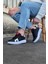 J040 Bağcıklı Ortopedik Taban Erkek Sneaker Günlük Ayakkabı Bt Siyah/beyaz 2