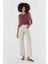 Wide Leg Pantolon Bej 4