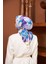 Nature Line Rose Soft Eşarp Mavi Menekşe 1156-09 3