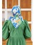 Nature Pearl Soft Eşarp Mavi 1143-02 4