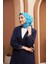 Aura Kazayağı Soft Eşarp Mavi 1155-02 2