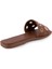 Floxer Modern Zımbalı Düz Terlik Taba 8251 4