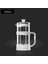 French Press Kahve Makinesi 12 Oz, Beyaz Kahve Presleri Borosilikat Camlı Çay Makineleri Soğuk ve Sıcak Demlenmiş Kahve (Yurt Dışından) 2