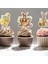 8 Adet Sevimli Civciv Tavşan Yumurta Tarzı Cupcake Üstü Süslemesi Paskalya Festivali Doğum Günü Partisi Bebek Duş Süslemeleri (Yurt Dışından) 4