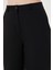 Wide Leg Orta Yüksek Bel Bol Paça Kumaş Pantolon Bayan Pantolon 6522974 4