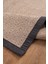 0408-ANTRASIT Kumaş Bordür Sisal Halı Kilim Hav Toz Vermez Kolay Temizlenen Hasır Kilim 6