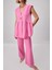 Lınen Textured Vest Trousers Set 2