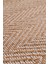0408-GRI Kumaş Bordür Sisal Halı Kilim Hav Toz Vermez Kolay Temizlenen Hasır Kilim 4
