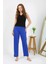 Kadın Penye Düz Tek Alt Pijama 27538 Sax 1