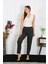 Kadın Pamuk Penye Tek Alt Pijama Füme 27514 1