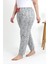 Kadın Pamuklu Büyük Beden Alt Pijama Gri 2