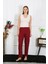 Kadın Pamuk Penye Tek Alt Pijama Bordo 27514 2