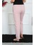 Kadın Pamuk Penye Cepli Tek Alt Pijama Pudra 27512 4