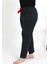 Kadın Pamuklu Büyük Beden Alt Pijama Siyah 2