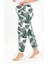 Kadın Pamuklu Büyük Beden Alt Pijama Yeşil 27563 4