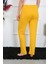 Kadın Pamuk Penye Tek Alt Pijama Sarı 27513 5