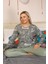 Kadın Uzun Kol Penye Pijama Takım 4206 5