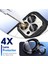Iphone 15 Pro Max Kılıf Standlı Mika Magsafe Hassas Butonlu Metal Tuşlu + Kamera Lens Camı Hediyeli Set 6