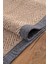 0408-GRI Kumaş Bordür Sisal Halı Kilim Hav Toz Vermez Kolay Temizlenen Hasır Kilim 3