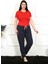Kadın Pamuklu Büyük Beden Alt Pijama 27472 2