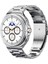 Samsung Galaxy Watch 8 40mm 44mm Classic 46mm Kordon Klipsli Metal Kordon 04 +Kısaltma Aparatı 4