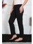 Kadın Pamuk Penye Tek Alt Pijama Siyah 27514 3