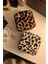 Leopar Desenli Kahverengi Takı Çantası, Şık ve Kullanışlı Tasarım 5