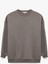Rahat Kalıp Uzun Kollu Bisiklet Yaka Pamuklu Basic 2'li Sweatshirt Seti 2