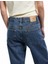 Normal Bel Straight Fit Düğmeli Pamuklu Düz Paça Jean Pantolon - Straight Fit Jean 3