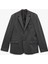 Slim Fit Kapaklı Cep Detaylı Uzun Kollu Mono Yaka Blazer Ceket 1