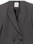 Uzun Kollu Viskon Karışımlı Kruvaze Yaka Oversize Blazer Ceket 3