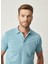 ALTINYILDIZ CLASSICS Erkek Petrol %100 Pamuk Kıvrılmaz Polo Yaka Slim Fit Dar Kesim Tişört 1
