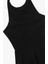 Kolsuz Halter Yaka Volanlı Mini Elbise 3