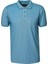 AC&Co / Altınyıldız Classics Erkek Çekmeyen Pamuklu Kumaş Regular Fit Rahat Kesim Mavi Kıvrılmaz Polo Yaka Cepli Tişört 1